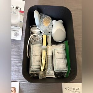 New Without Box NuFace Trinity Pro Facial Toning Set.